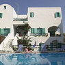 Sellada Beach Hotel and Apartments in Perissa, Santorini, Greek Islands