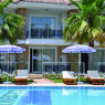 Blue and Green Apartments in Calis Beach, Dalaman, Turkey